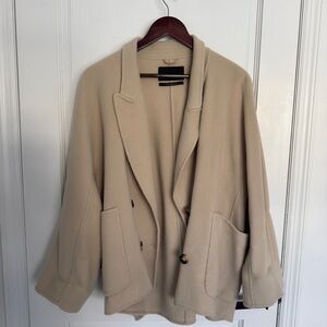 Women's 10% Cashmere Double-Faced Oversized Coat